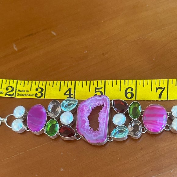 Colorful Link Bracelet #1 - Picture 3 of 4